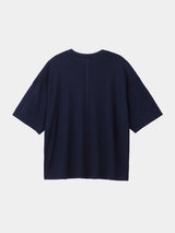 S/S OVERSIZED POCKET T-SHIRT (WJ501-MCS01) / NAVY