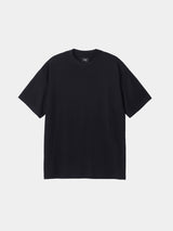 S/S WIDE FIT T-SHIRT (WJ501-MCS02) / BLACK