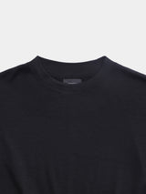 S/S WIDE FIT T-SHIRT (WJ501-MCS02) / BLACK