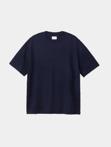 S/S WIDE FIT T-SHIRT (WJ501-MCS02) / NAVY