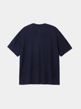 S/S WIDE FIT T-SHIRT (WJ501-MCS02) / NAVY