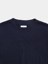 S/S WIDE FIT T-SHIRT (WJ501-MCS02) / NAVY