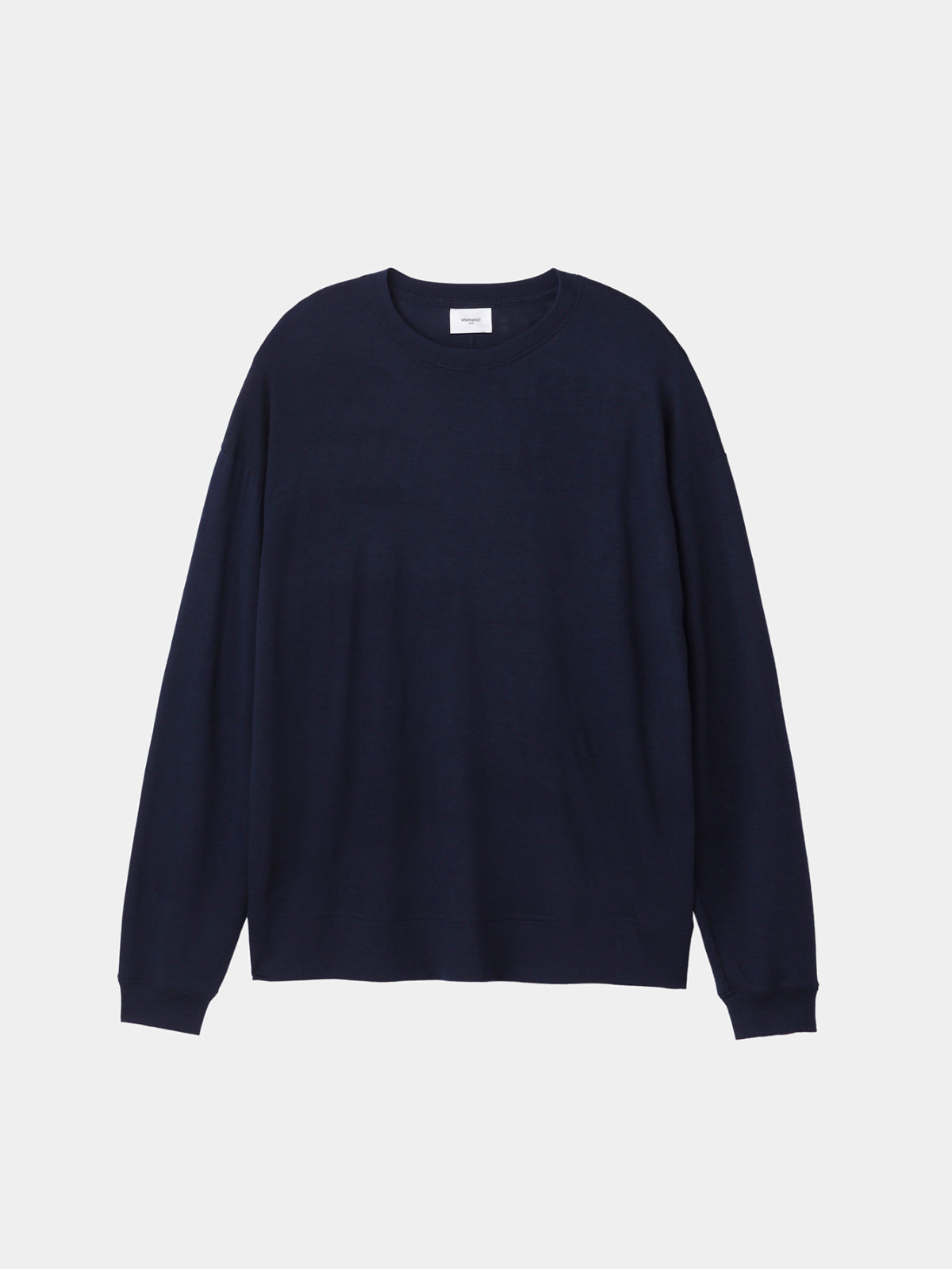 L/S OVERSIZED T-SHIRT (WJ501-MCS03) / NAVY