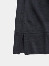 SLEEVELESS PULLOVER (WJ501-MCS05) / CHARCOAL