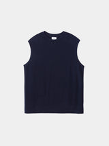 SLEEVELESS PULLOVER (WJ501-MCS05) / NAVY