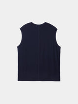 SLEEVELESS PULLOVER (WJ501-MCS05) / NAVY