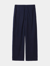 WIDE PANTS (WJ501-MCS06) / NAVY