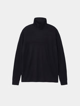 L/S HIGH-NECK PULLOVER (WJ501-MCS09) / BLACK