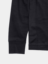 L/S HIGH-NECK PULLOVER (WJ501-MCS09) / BLACK