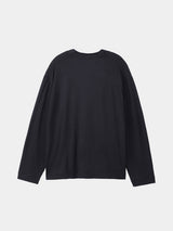 BUTTON-LESS CARDIGAN (WJ501-MCS10) / CHARCOAL