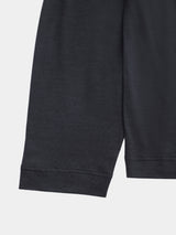BUTTON-LESS CARDIGAN (WJ501-MCS10) / CHARCOAL