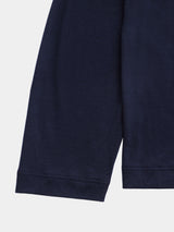 BUTTON-LESS CARDIGAN (WJ501-MCS10) / NAVY