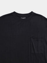 S/S POCKET T-SHIRT (WJ501-MCS11) / BLACK