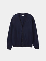 V-NECK CARDIGAN (WJ501-MCS12) / NAVY
