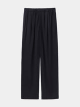 WIDE TAPERED PANTS (WJ501-MCS13) / BLACK