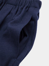 WIDE TAPERED PANTS (WJ501-MCS13) / NAVY