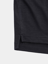 S/S CROPPED T-SHIRT (WJ501-MCS14) / BLACK