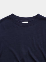 S/S CROPPED T-SHIRT (WJ501-MCS14) / NAVY