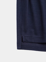 S/S CROPPED T-SHIRT (WJ501-MCS14) / NAVY