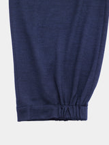 TAPERD JOGGER PANTS (WJ501-MCS15) / NAVY