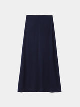 FLEAR MAXI SKIRT (WJ501-MCS18) / NAVY