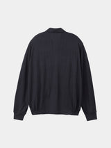 ZIP BLOUSON (WJ501-MCS19) / CHARCAOL