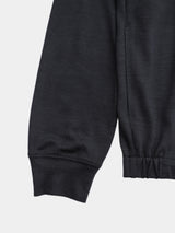 ZIP BLOUSON (WJ501-MCS19) / CHARCAOL