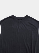 SLEEVELESS DRESS (WJ501-MCS21) / CHARCOAL