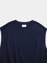 SLEEVELESS DRESS (WJ501-MCS21) / NAVY