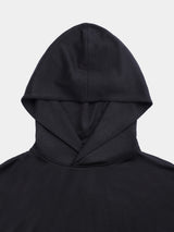 L/S OVERSIZED HOODIE (WJ501-MCS23) / BLACK
