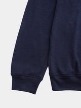 L/S OVERSIZED HOODIE (WJ501-MCS23) / NAVY