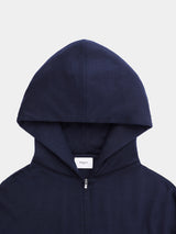 ZIP HOODIE (WJ501-MCS24) / NAVY
