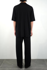 S/S POLO-SHIRT (WJ501-MCS04-09) / BLACK