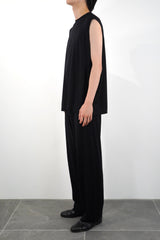 SLEEVELESS PULLOVER (WJ501-MCS05) / BLACK