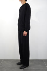 V-NECK CARDIGAN (WJ501-MCS12-09) / BLACK