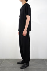 REGULAR FIT T-SHIRT (WJ501-MCS16) / BLACK