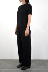 S/S WIDE FIT T-SHIRT (WJ501-MCS02) / BLACK