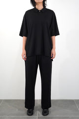 S/S POLO-SHIRT (WJ501-MCS04-09) / BLACK