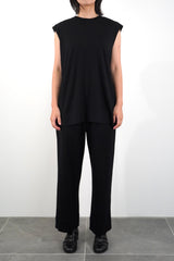 SLEEVELESS PULLOVER (WJ501-MCS05) / BLACK