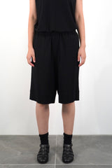 WIDE SHORTS (WJ501-MCS07-09) / BLACK