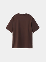 SANFOKIN COTTON S/S TEE (WK124-MCS02) / BROWN
