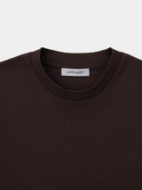 SANFOKIN COTTON S/S TEE (WK124-MCS02) / BROWN