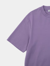 SANFOKIN COTTON S/S TEE (WK124-MCS02) / L/PURPLE