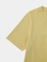 SANFOKIN COTTON S/S TEE (WK124-MCS02) / YELLOW