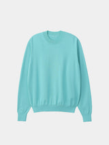 High-gauge crewneck pullover (WK124-MPO05)
