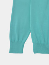 High-gauge crewneck pullover (WK124-MPO05)
