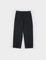 T/W gabardine straight slacks