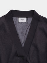 High-gauge Sheer Knit Vest (WK125-LVE02)