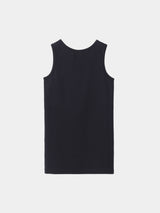 Sanfokin Cotton Slit Tanc-top (WK126-LCS01) / Black