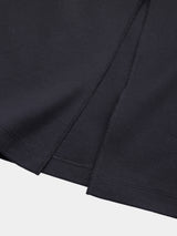 Sanfokin Cotton Slit Tanc-top (WK126-LCS01) / Black